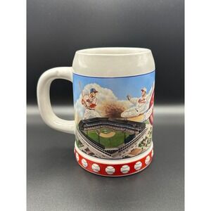 Vintage 1992 St. Louis Cardinals 100th Anniversary Beer Stein Anheuser-Busch MLB